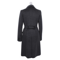 Max Mara Virgin wool coat in dark gray