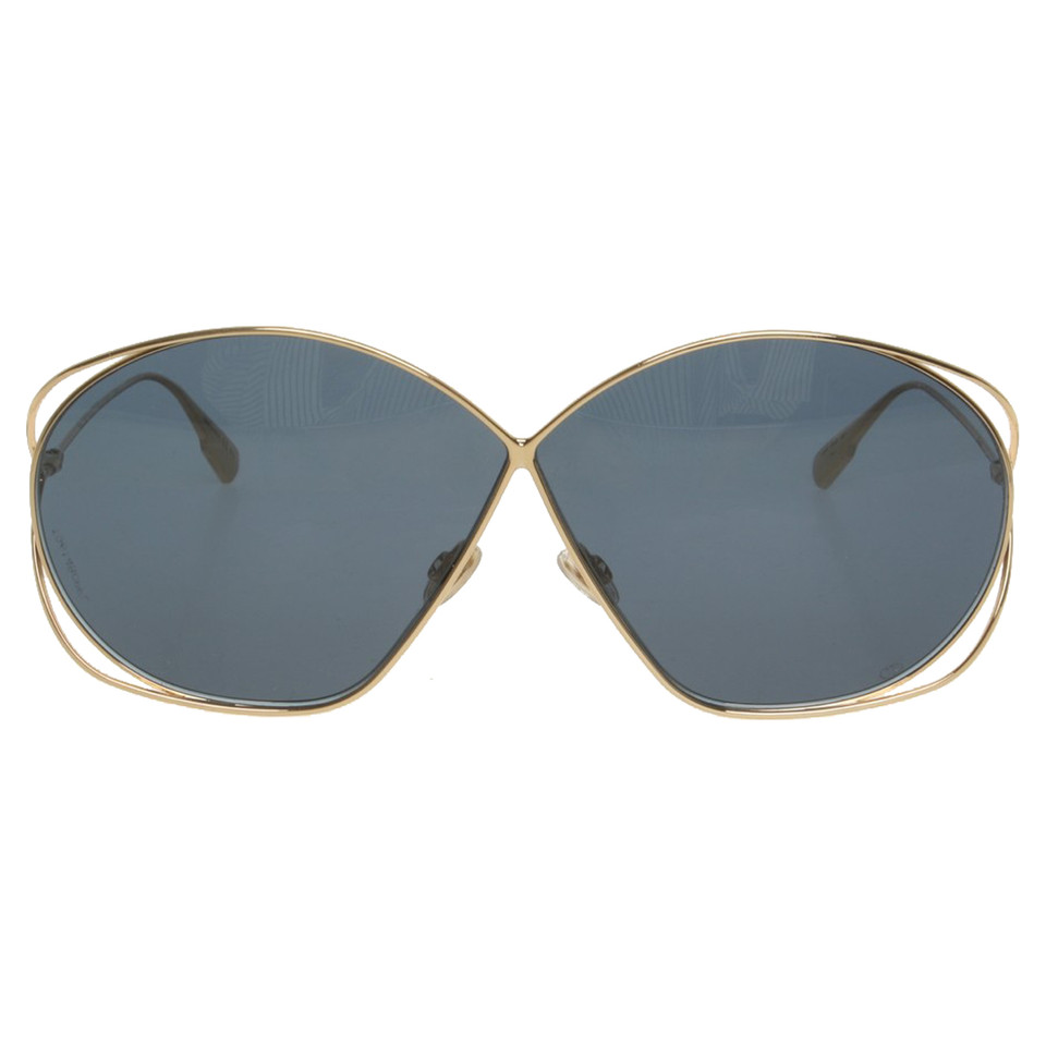 Christian Dior Occhiali da sole in blu / oro