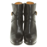 Ralph Lauren Ankle boots Leather in Black