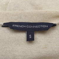 French Connection Gold-colored top