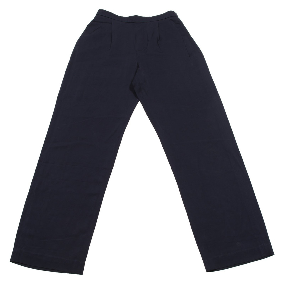 Vince Paire de Pantalon en Viscose en Bleu