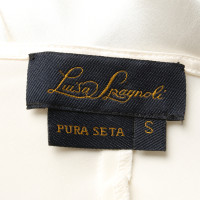Andere Marke Luisa Spagnoli - Oberteil aus Seide in Creme