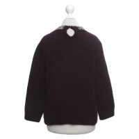 Ermanno Scervino Sweater in Bordeaux