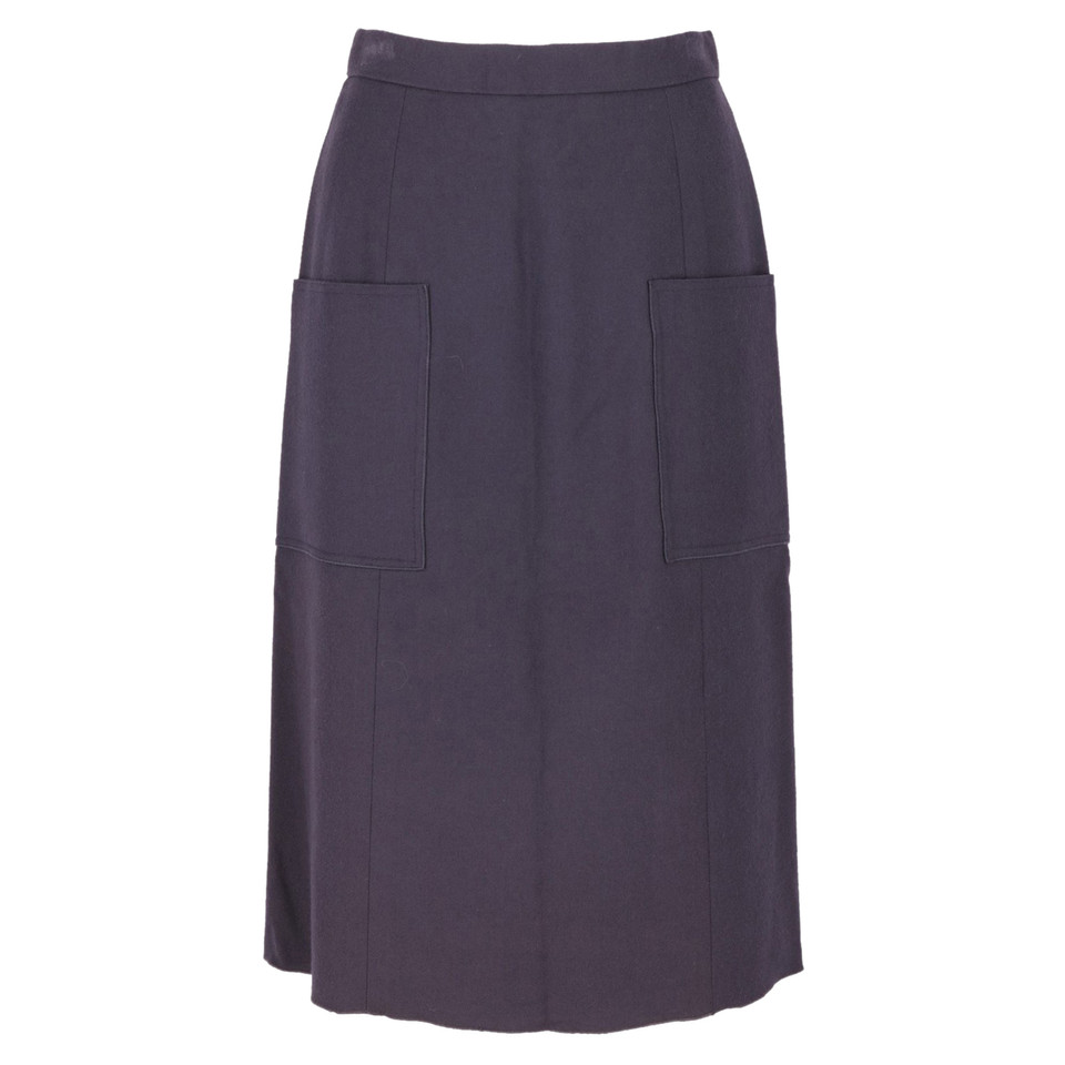 Chloé Skirt Wool in Grey
