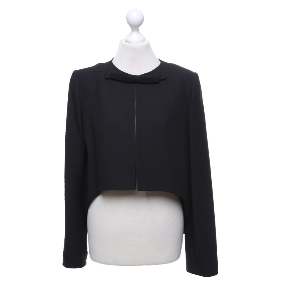 Carven Jacke/Mantel in Schwarz