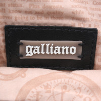 John Galliano Tote Bag mit Applikation