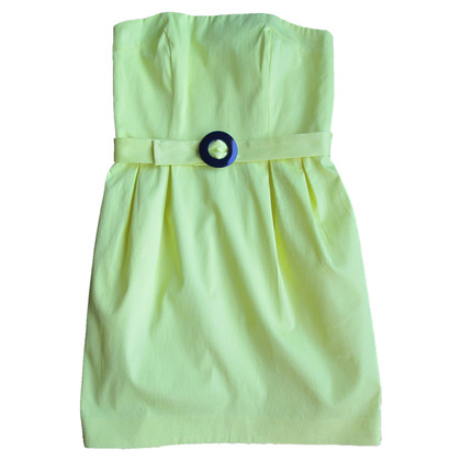 French Connection Dress Cotton in Yellow
