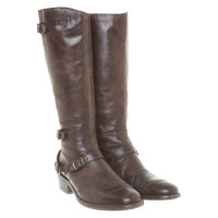 Belstaff Bottes en Cuir en Marron