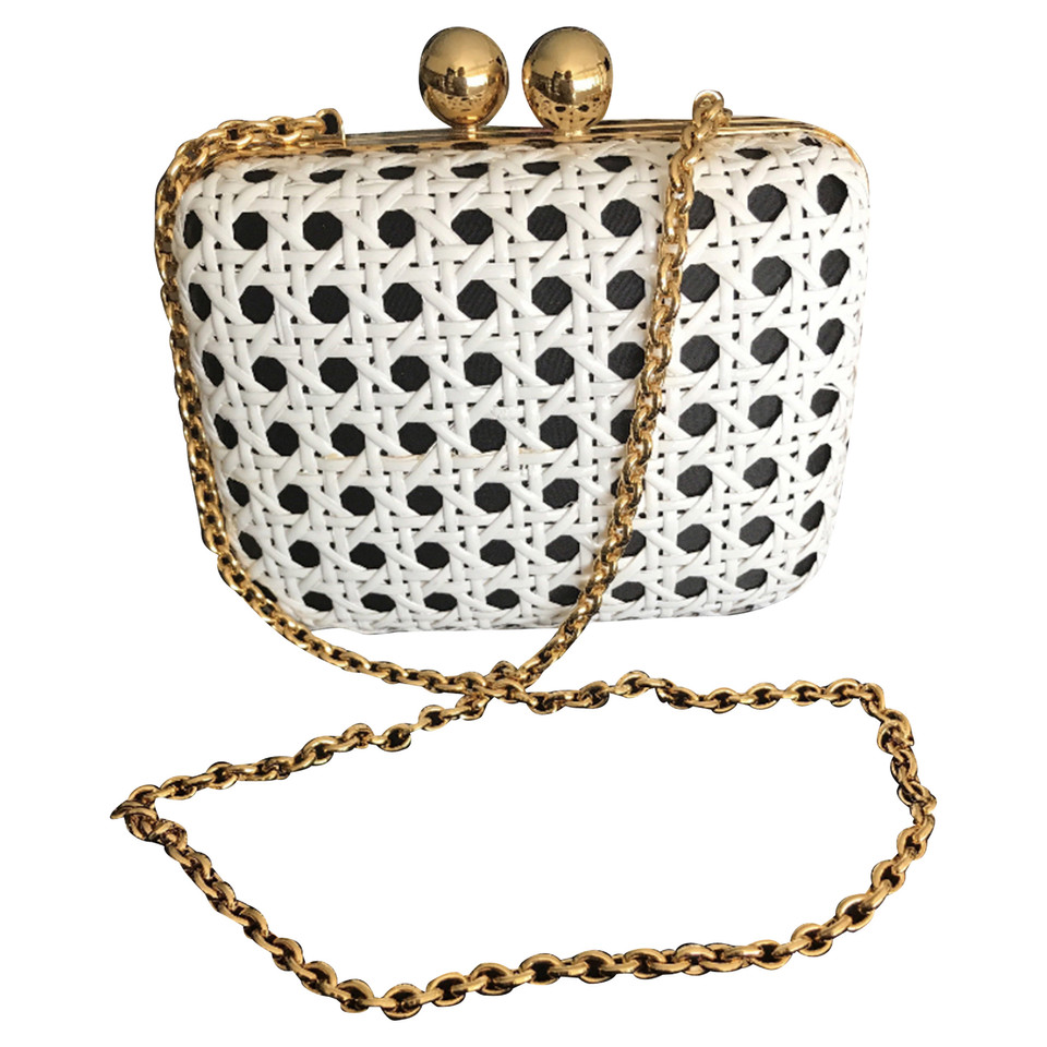 Dolce & Gabbana Clutch Leer in Wit