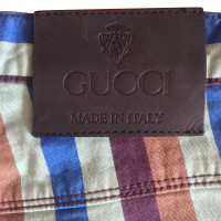 Gucci Pantaloni con motivo a strisce