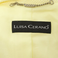 Luisa Cerano Giacca in giallo chiaro