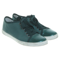 Lanvin Leather sneakers in green