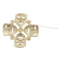 Moschino Gold colored brooch