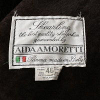 Aida Amoretti Aida Amoretti - Ledermantel mit Fellfutter