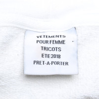 Vetements Sweater with motif print