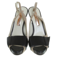 Rupert Sanderson Sandals beige/black