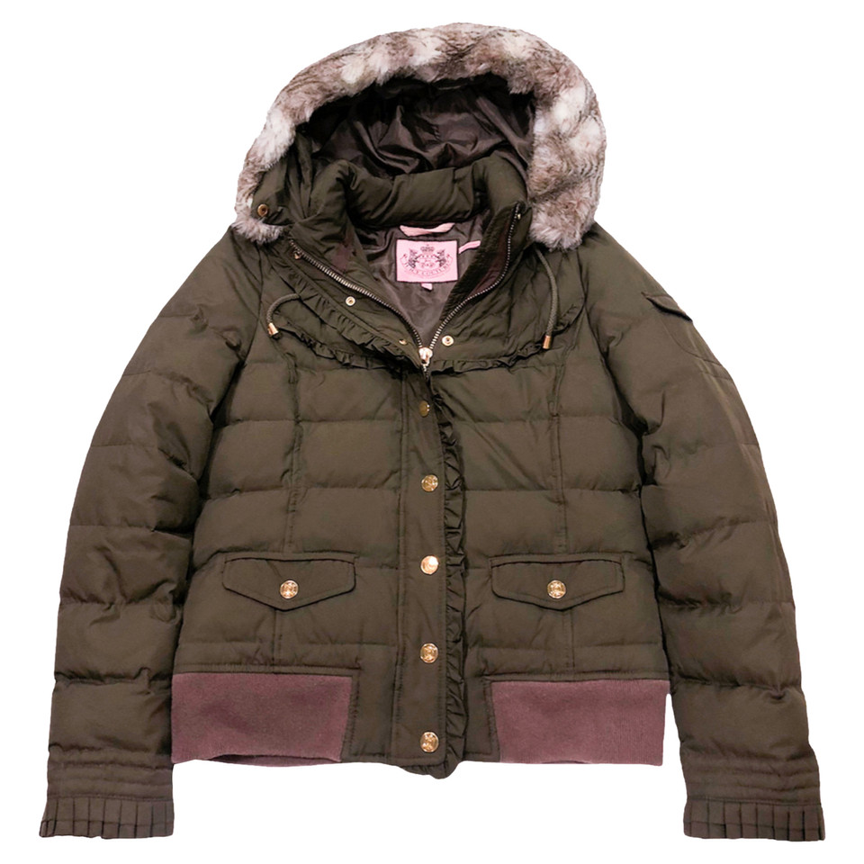 Juicy Couture Jacket/Coat in Brown