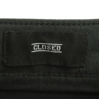 Closed Smalle jeans in donkergroen
