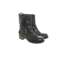 Maliparmi Bottines en Cuir en Noir