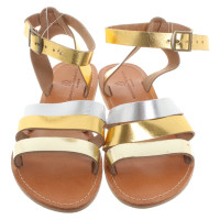 Other Designer Christina Fragista - Sandals in Gold