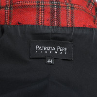 Patrizia Pepe Blazer with plaid pattern