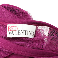 Red Valentino Robe en Fuchsia