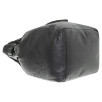 Jil Sander Sac en cuir noir