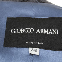 Giorgio Armani Cord-Blazer mit Muster