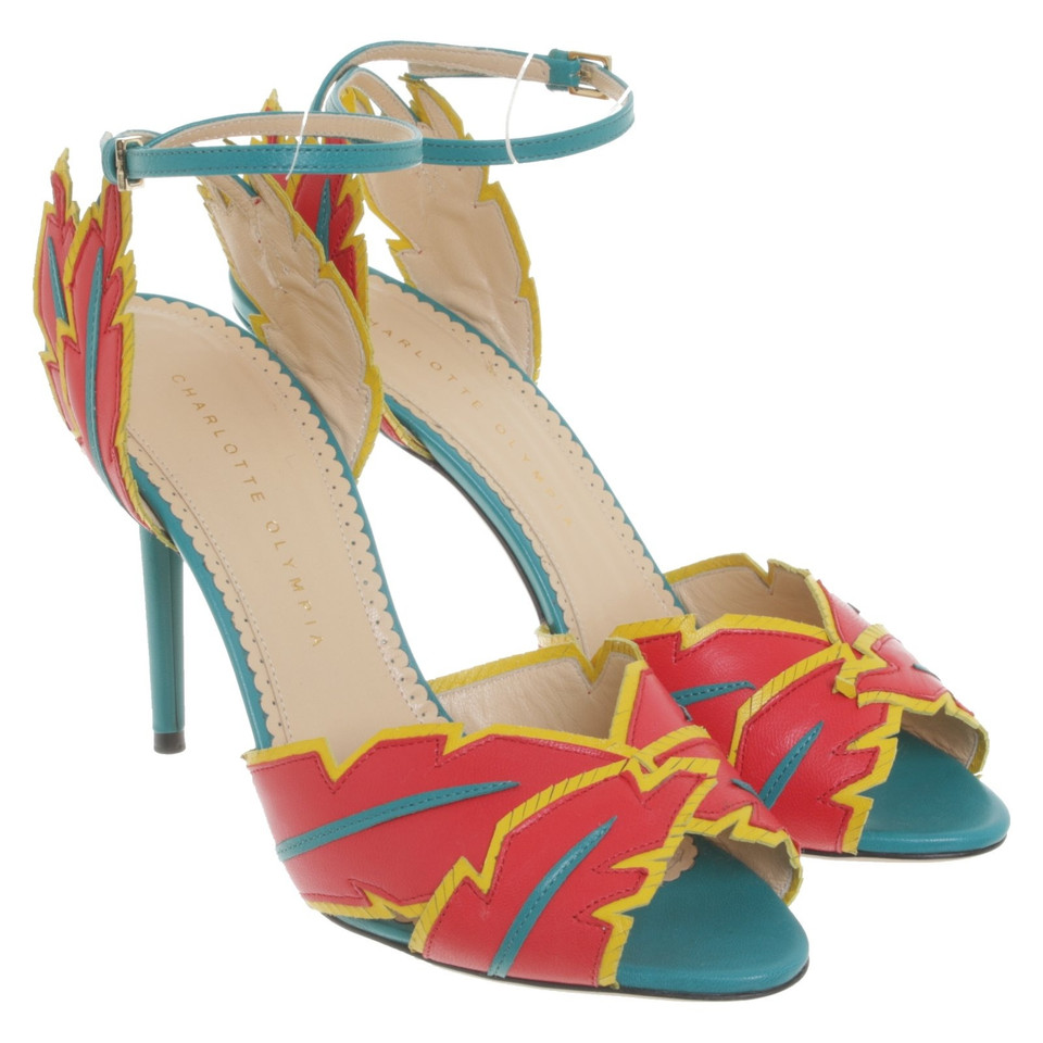 Charlotte Olympia Sandals in multicolor