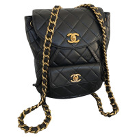 Chanel Duma Backpack in Pelle in Nero