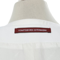 Comptoir Des Cotonniers Jacket/Coat in Cream