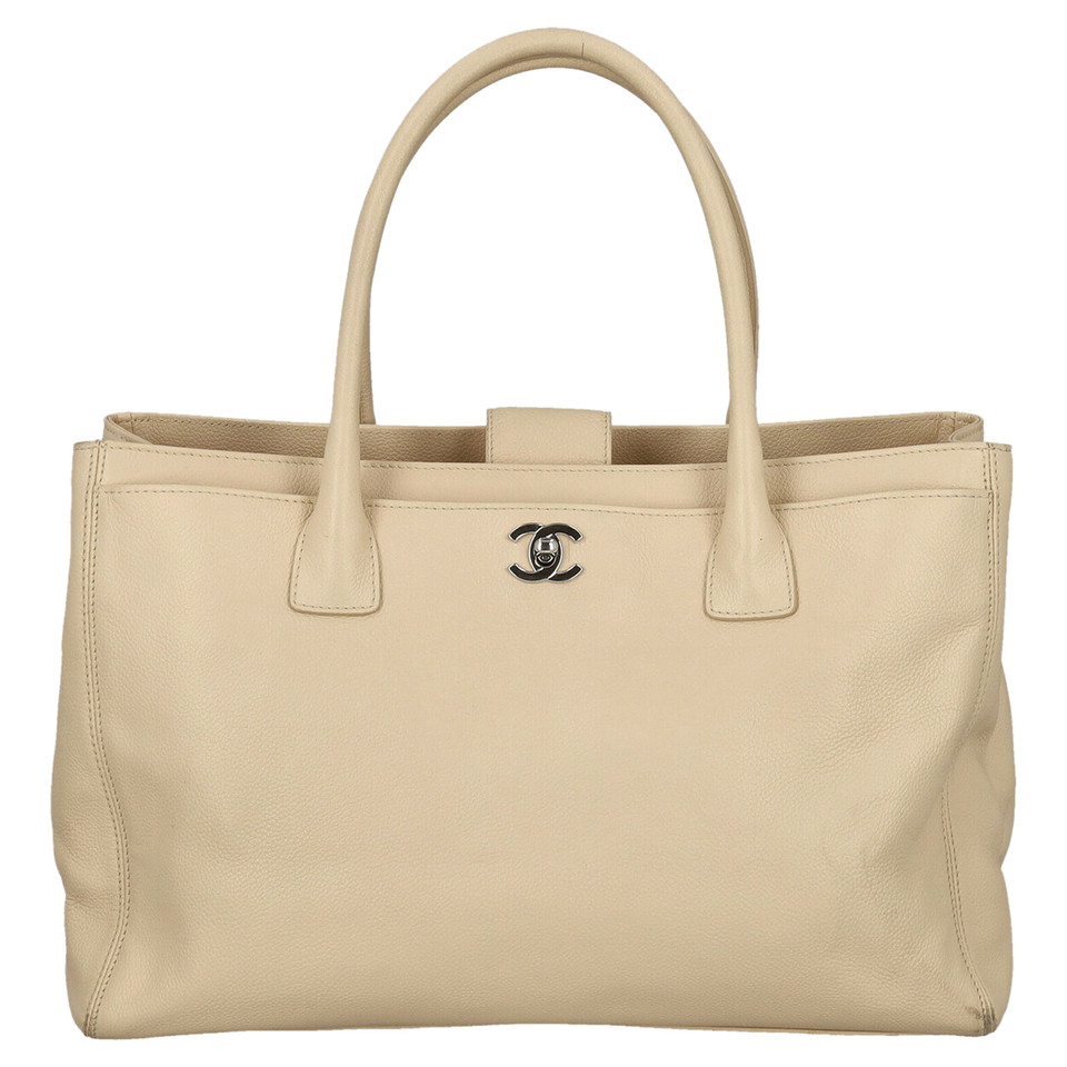 Chanel Cerf Leather in Beige