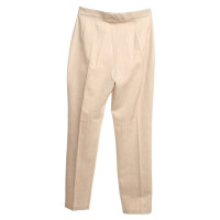 Hermès pantaloni screziato in beige