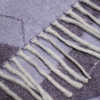 Pringle Of Scotland Scarf/Shawl Wool in Violet