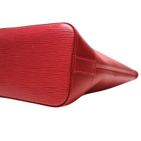Louis Vuitton "Lockit EPI' in het rood