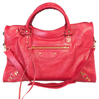 Balenciaga Shoulder bag Leather in Red