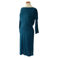 Missoni Petrol-colored knit dress