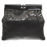 Karen Millen clutch in black