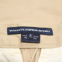 Ralph Lauren Paio di Pantaloni in Cotone in Beige
