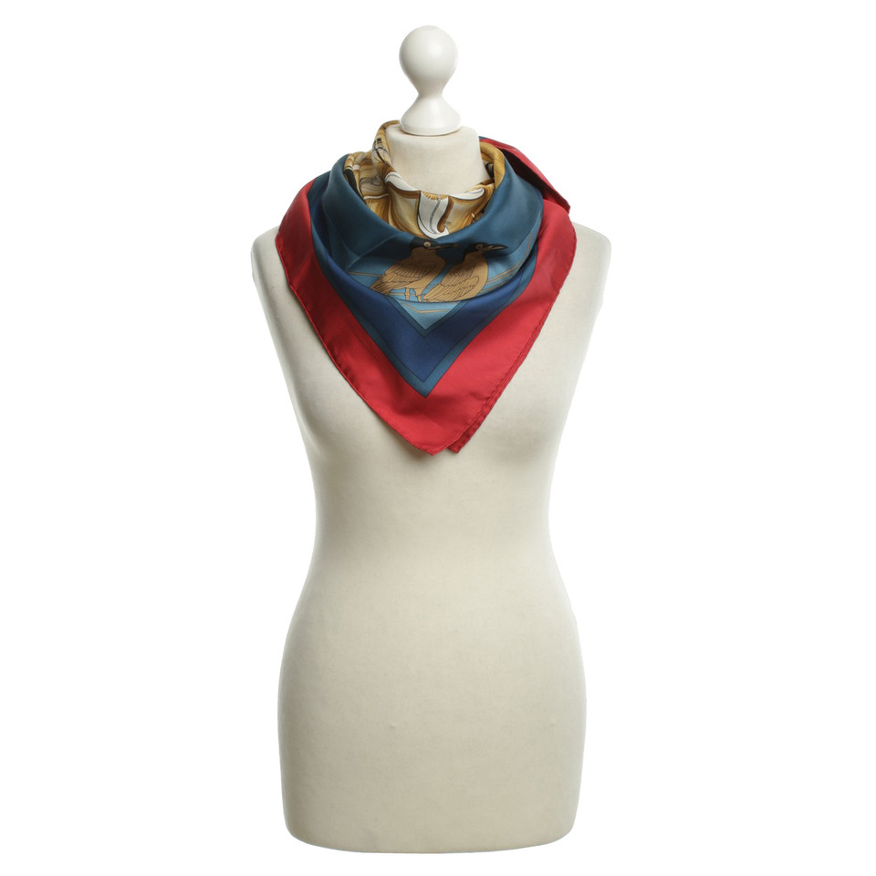 Hermès Zijden sjaal patronen