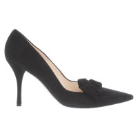 Sergio Rossi Pumps/Peeptoes en Daim en Noir