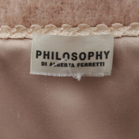 Philosophy Di Alberta Ferretti Manteau en rose