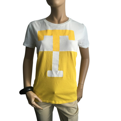 Tommy Hilfiger Top Cotton in Yellow