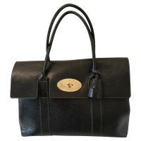 Mulberry Handbag Patent leather in Petrol