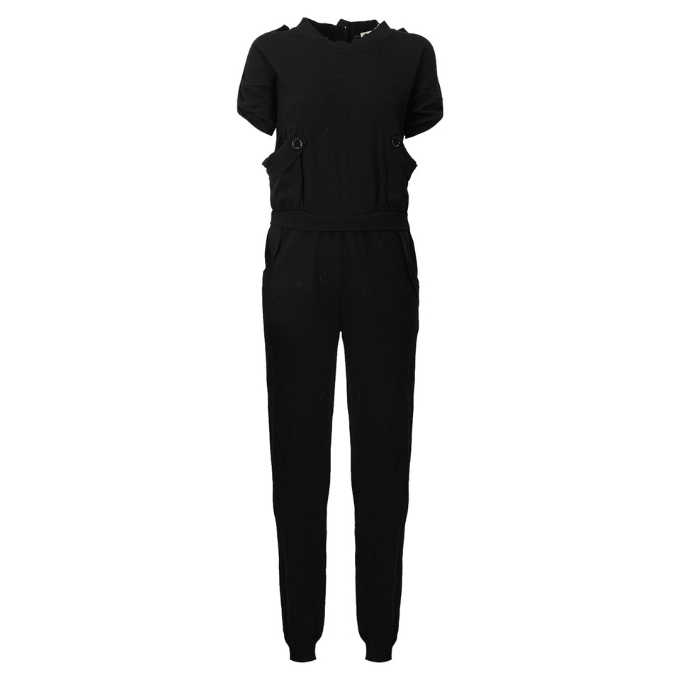 See By Chloé Jumpsuit aus Wolle in Schwarz