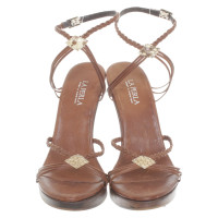 La Perla Sandals in brown