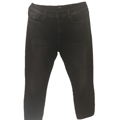 7 For All Mankind Trousers Cotton in Grey