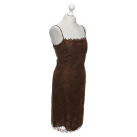 Rena Lange Lace dress in brown