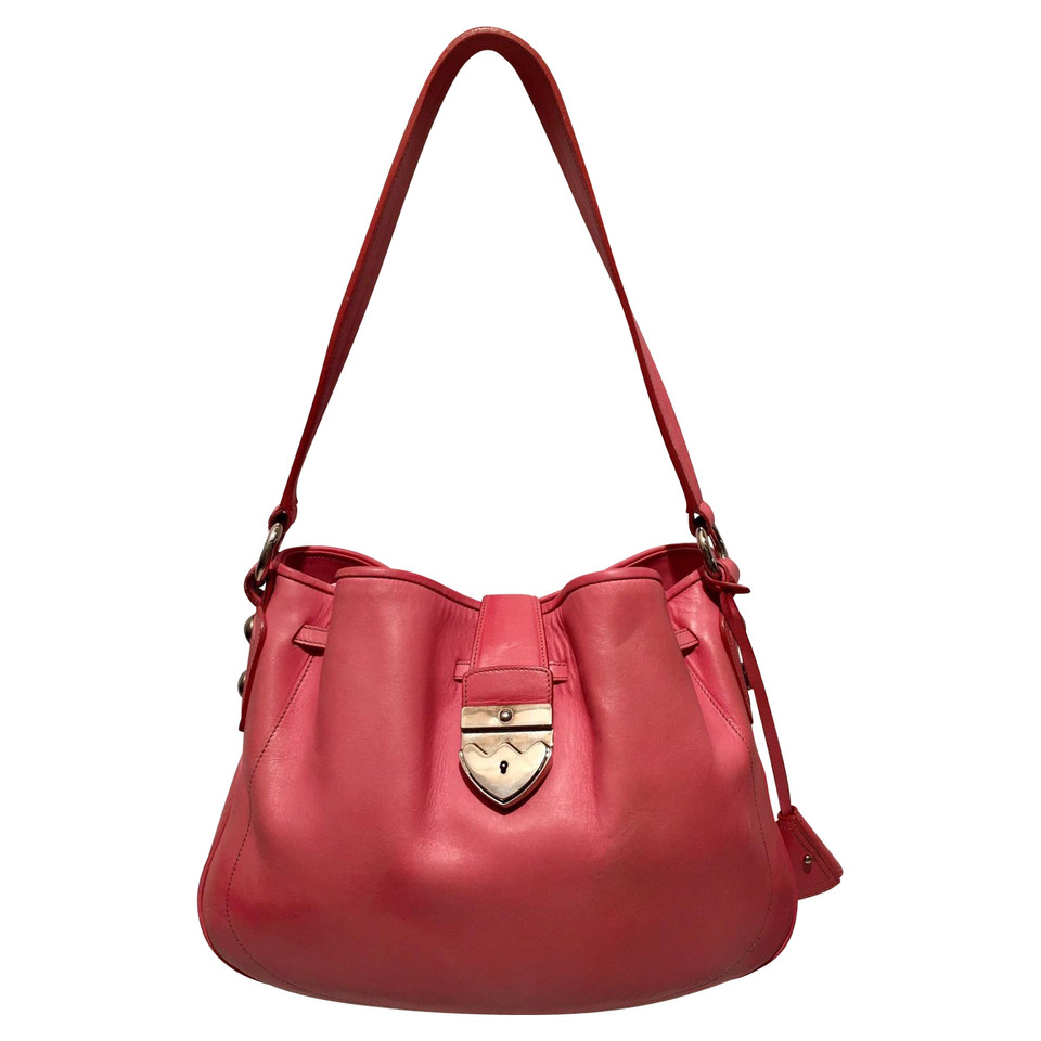 Bally Handtas Leer in Roze