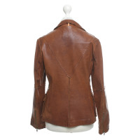 Iq Berlin Leather jacket in cognac